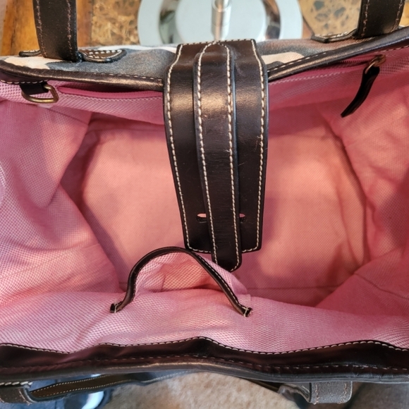 Dooney & Bourke Giraffe Print  shoulder bag - Picture 9 of 13